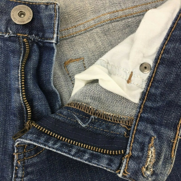 Calvin Klein Flare Fit Jeans Medium Wash Size 8 - Picture 5 of 7